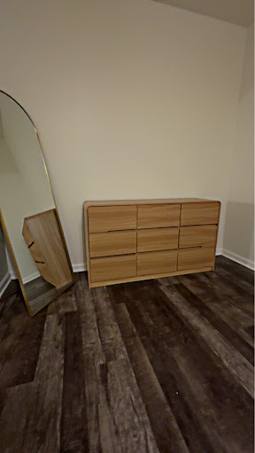 Completed dresser assembly — Bridgeway 404